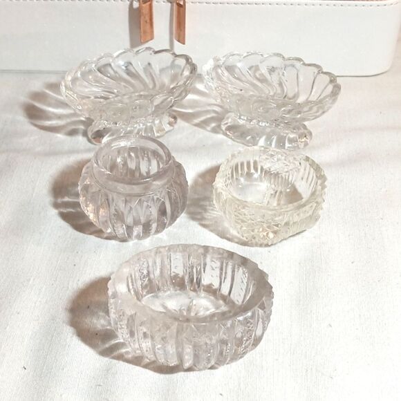 Vintage Salt cellar Bundle of 5 - Picture 1 of 3